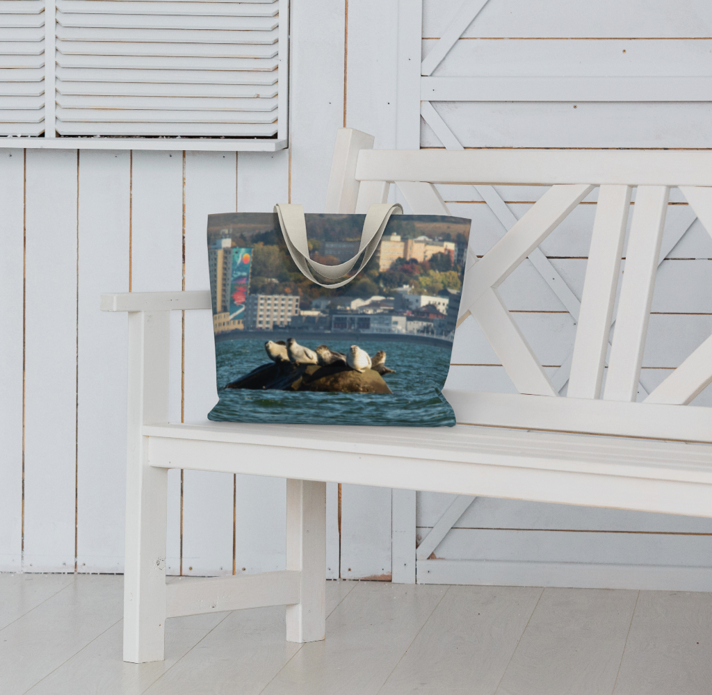 Y a comme un phoque - Sac Large